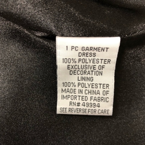 R&M Richards Embellished Neckline Black Sleeveless Pleated Loose Fit Dress 8 - Picture 13 of 14